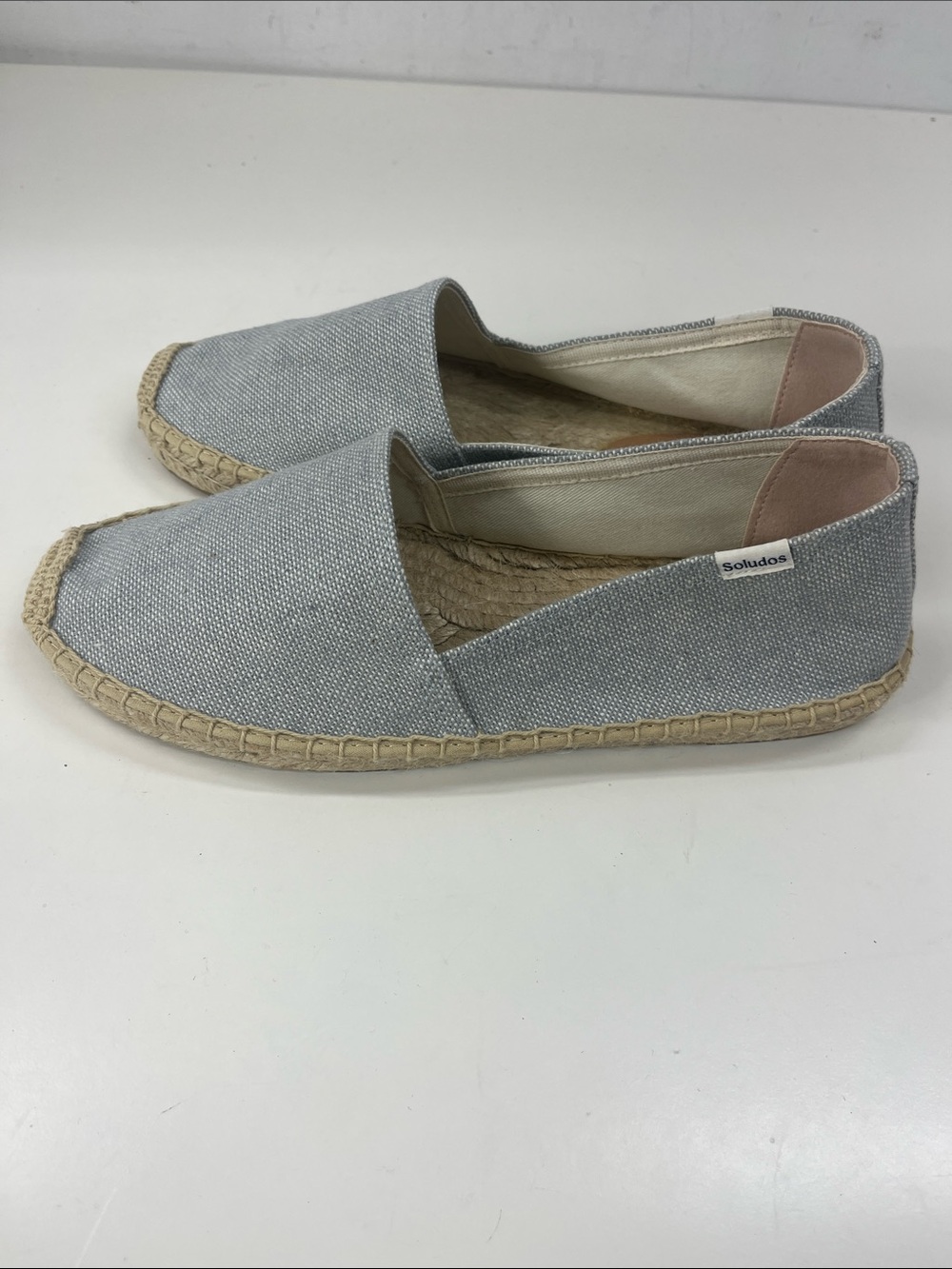 New Soludos Dali Canvas Espadrilles Women’s Slip On Flats in Chambray Size 9 - Picture 3 of 8